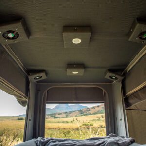 A view of the interior of an rv.