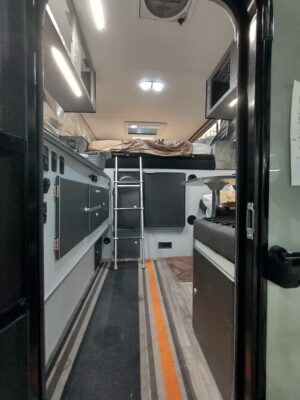 A view of the inside of an rv.