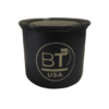 Black can with BT USA logo and monkey.