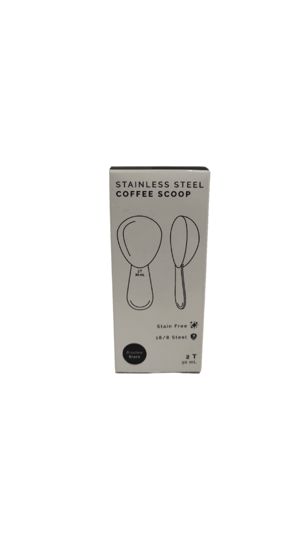 Stainless steel coffee scoop, 2 tbsp, 30 ml.