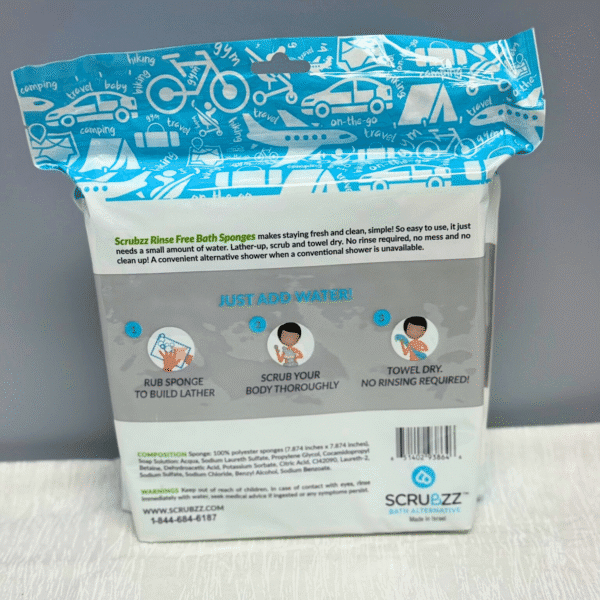 Rinse-Free Bath Sponge - Image 2