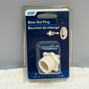 RV Water Line Blow-Out Plug - Plastic