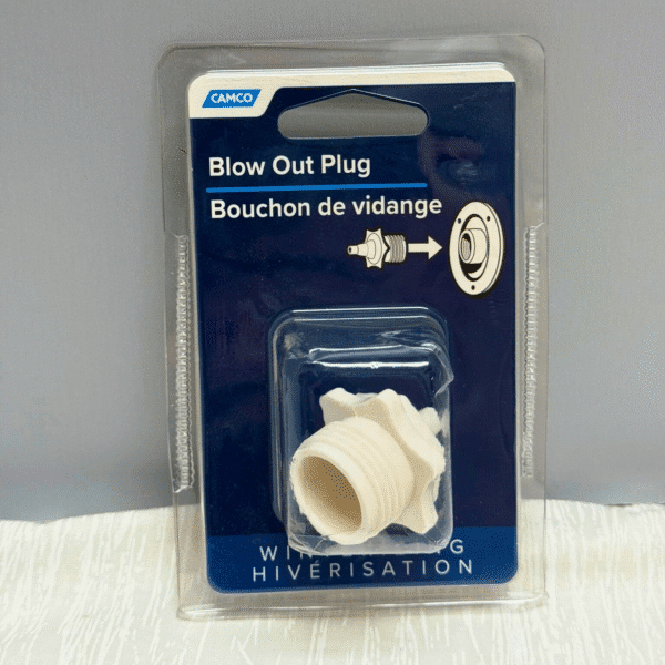 RV Water Line Blow-Out Plug - Plastic